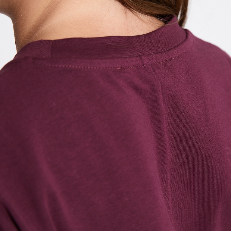 Tee top "Emmie star" Light Burgundy